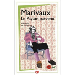 Flammarion Le Paysan parvenu livre fiction litéraire Français