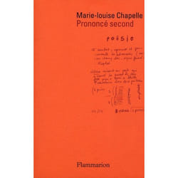 Flammarion Prononcé second livre poésie Français