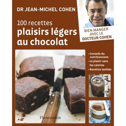 100 recettes plaisirs légers au chocolat