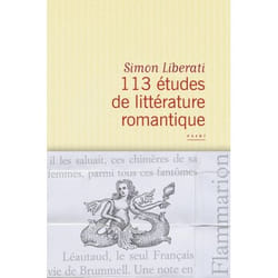 Flammarion 113 études de littérature romantique