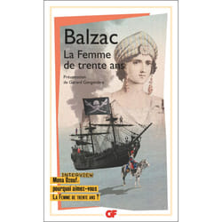 Flammarion La Femme de trente ans livre Littérature Français