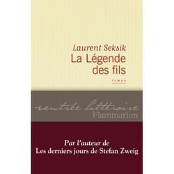 Flammarion La Légende des fils livre Littérature Français