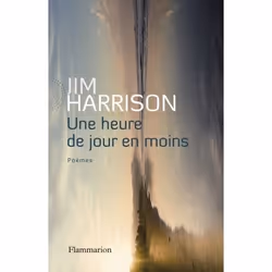 Flammarion Une heure de jour en moins, poésie, Français, Livre broché, 224 pages