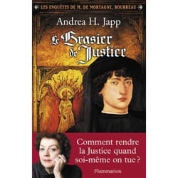 Flammarion Le Brasier de justice livre Roman Français