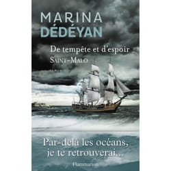 Flammarion De tempête et d'espoir – Saint Malo livre Roman Français