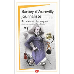 Flammarion Barbey d'Aurevilly journaliste livre Littérature Français