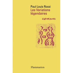 Flammarion Les Variations légendaires livre poésie Français