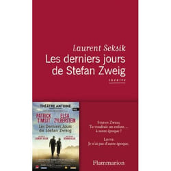 Flammarion Les derniers jours de Stefan Zweig livre fiction litéraire Français