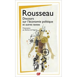 Discours sur l'économie politique et autres textes (Broché)