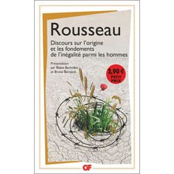 Discours sur l'origine et les fondements de l'inégalité parmi les hommes (Broché)