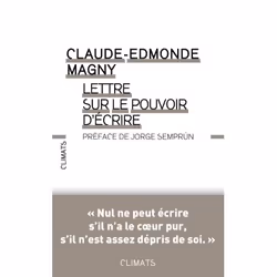 Flammarion Lettre sur le pouvoir d'écrire, Littérature, Français, Livre broché, 64 pages