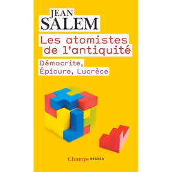 ISBN Les Atomistes de l’Antiquité, 320 pages