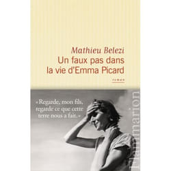 Flammarion Un faux pas dans la vie d’Emma Picard livre Littérature Français