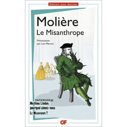Flammarion Le Misanthrope livre Littérature Français