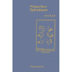 Flammarion Opéradiques livre poésie Français