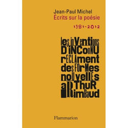 Flammarion Écrits sur la poésie (1981-2012)