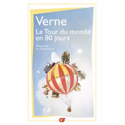 Flammarion Le Tour du monde en 80 jours, Littérature, Français, Livre broché, 288 pages