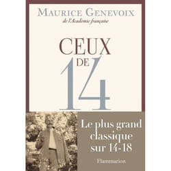 Flammarion Ceux de 14 livre Littérature Français