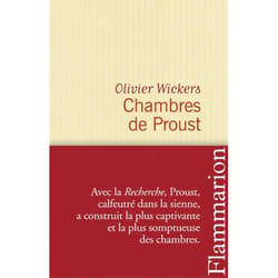 Flammarion Chambres de Proust livre Littérature Français