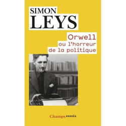 Flammarion Orwell ou l’horreur de la politique livre Littérature Français