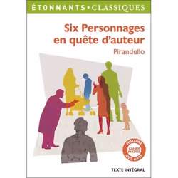 ISBN Six personnages en quête d’auteur, 158 pages