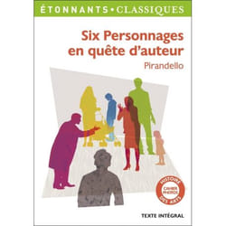Six personnages en quête d'auteur (Poche)