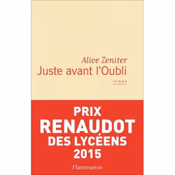 Flammarion Juste avant l’oubli, Littérature, Français, Livre broché, 288 pages