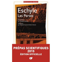 Flammarion Les Perses livre Littérature Français