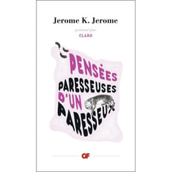 Flammarion Pensées paresseuses d’un paresseux livre Littérature Français