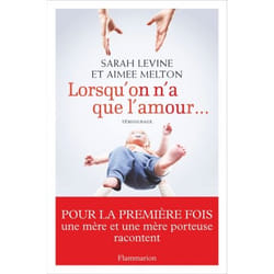 Lorsqu'on n'a que l'amour...
