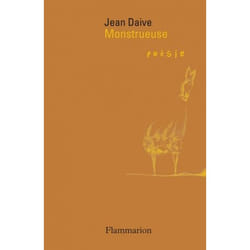 Flammarion Monstrueuse livre poésie Français