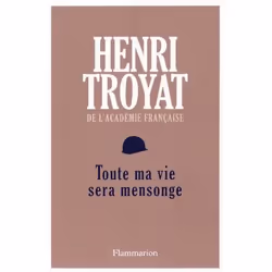 Flammarion Toute ma vie sera mensonge, Littérature, Français, Livre broché, 144 pages