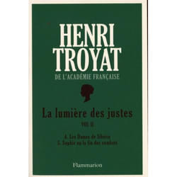 Flammarion La Lumière des justes - 2 livre biographie Français