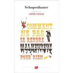 Flammarion Comment ne pas se rendre malheureux pour rien livre Littérature Français