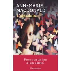 Flammarion L'air adulte livre Littérature Français