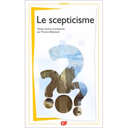 ISBN Le scepticisme, 254 pages