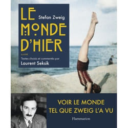 Flammarion Le Monde d'hier livre Littérature Français