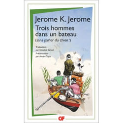 Flammarion Trois hommes dans un bateau livre Littérature Français