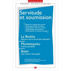 Flammarion Servitude et soumission livre Littérature Français