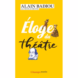 ISBN Éloge du théâtre, 96 pages