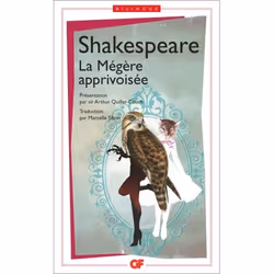 Flammarion La Mégère apprivoisée/The Taming of the Shrew, fiction litéraire, Français, Livre broché, 228 pages