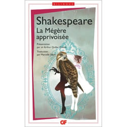 Flammarion La Mégère apprivoisée/The Taming of the Shrew livre fiction litéraire Français