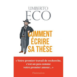 Comment écrire sa thèse (Broché)