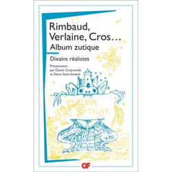Flammarion Album zutique livre poésie Français