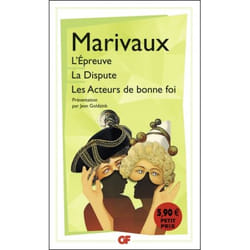 Flammarion L'Épreuve – La Dispute – Les Acteurs de bonne foi livre Littérature Français