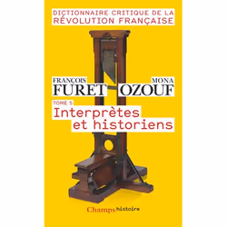 ISBN Dictionnaire critique de la Révolution française, 288 pages