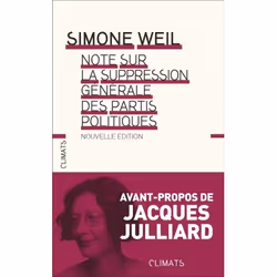 ISBN Note sur la suppression générale des partis politiques, 80 pages