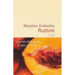 Flammarion Rupture livre Littérature Français