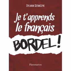 Flammarion Je t'apprends le français, bordel!, Littérature, Français, Livre broché, 128 pages