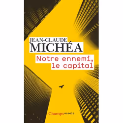 ISBN Notre ennemi, le capital, 320 pages